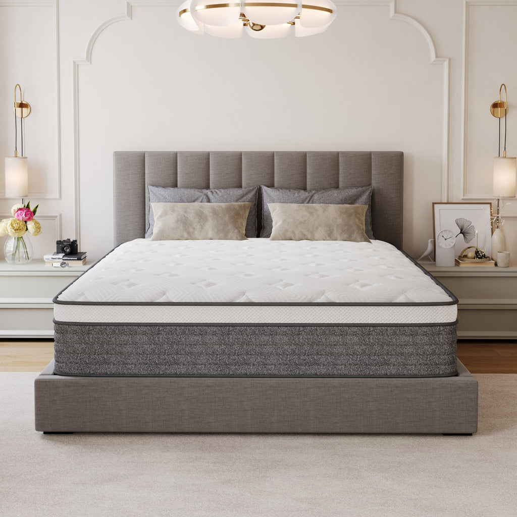 10" Medium Hybrid Mattress with Motion Isolation, Reinforced Edge Support