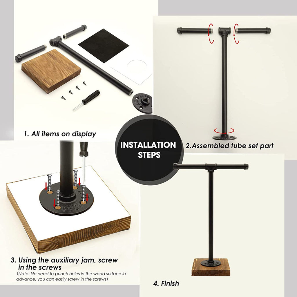 11.8 " 1 - Bar Wall Towel Stand wwy-L5808