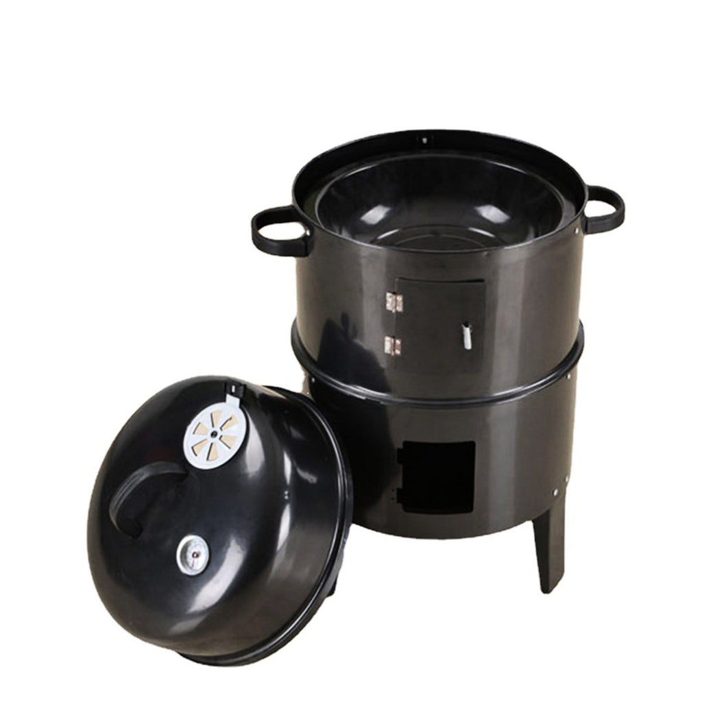 11.98 Lb Outdoor Grill - Convenient And Bbq Option Steel Cooking Appliance Evenly Distributed Heat For Delicious Food