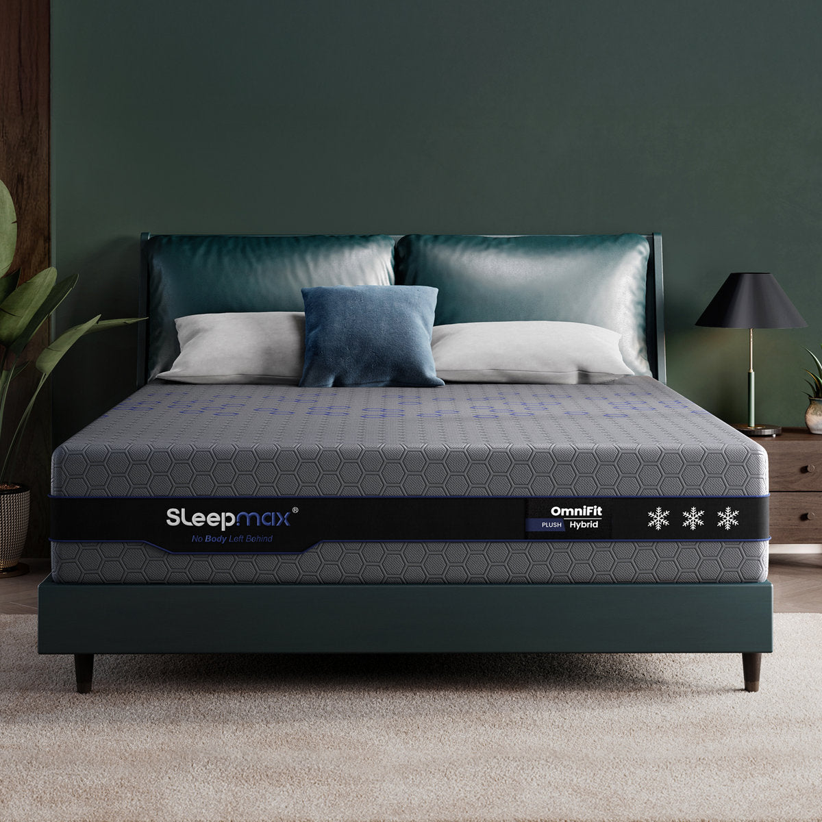 12" Hybrid Mattress,Engineered Cooling & Targeted Support For Deep Restorative Sleep