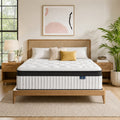 12 Inch Queen Mattress, Memory Foam Hybrid Mattress in a Box with Cooling Gel and Pocket Springs, Medium Firm Support Mattress
