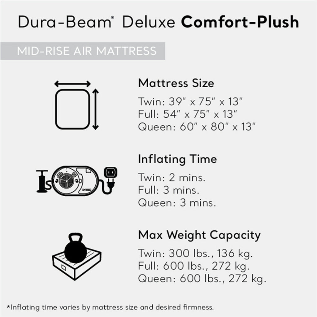 13'' Air Mattress (Set of 3)