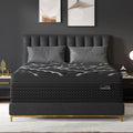 14''Medium-Firm Hybrid Mattress with Cooling Gel Memory Foam, Individually Wrapped Pocket Coils, Mattress in a Box
