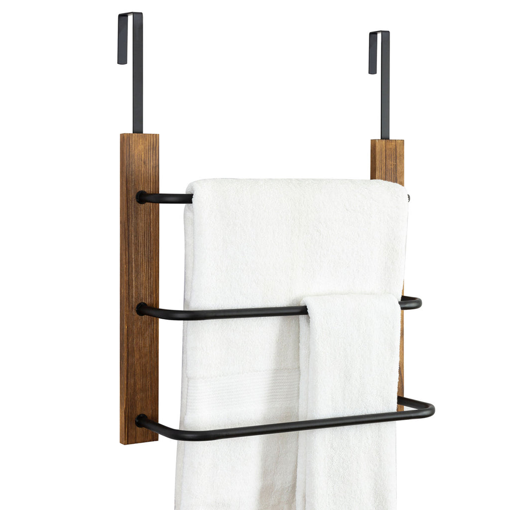 17.6 " Over-the-Door Towel Rack WAYBATH2604DKBRN