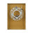 17 In. 2-light Brushed Brass Outdoor Wall Lantern Light