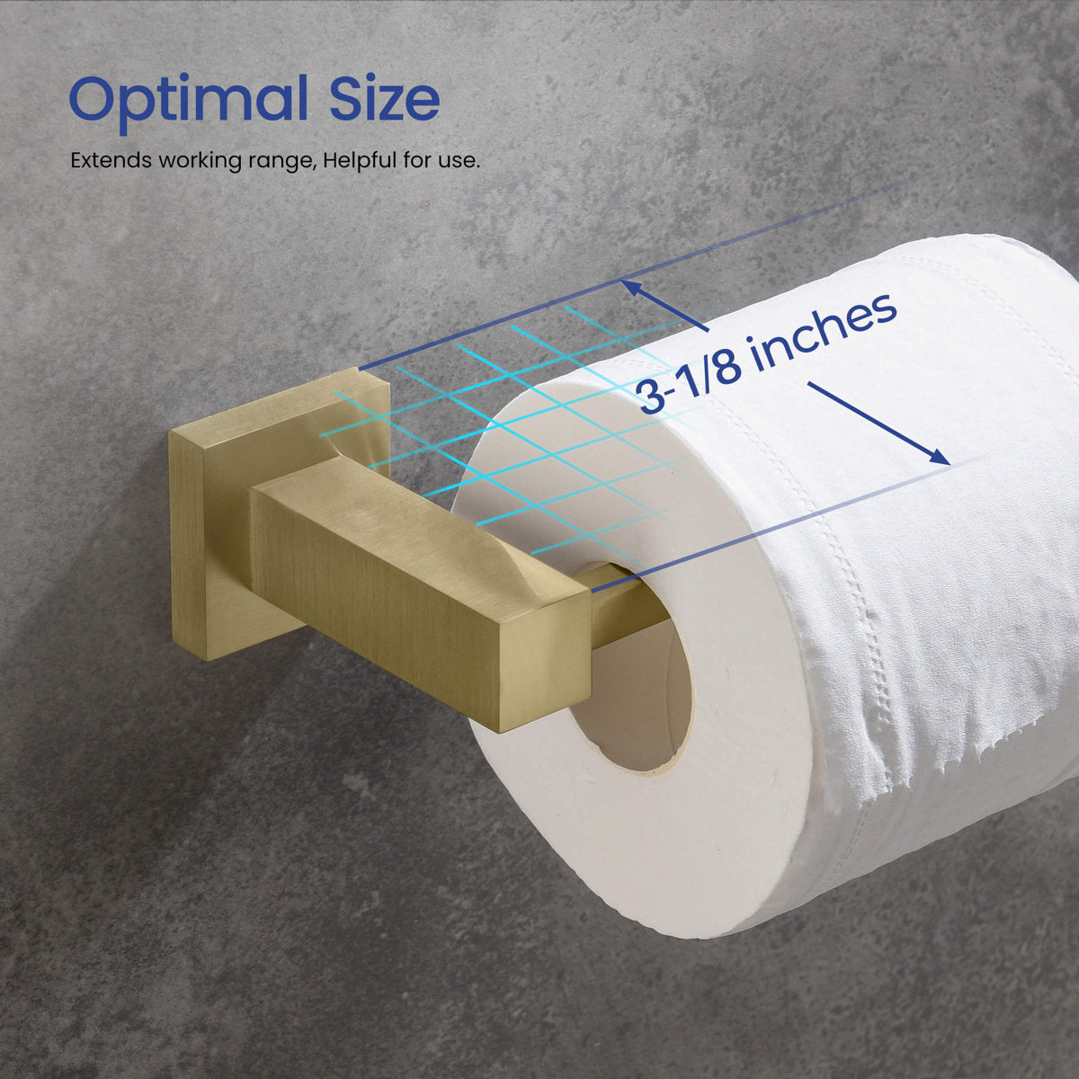 2 - Piece Bathroom Hardware Set C-KBA15-2BG-2