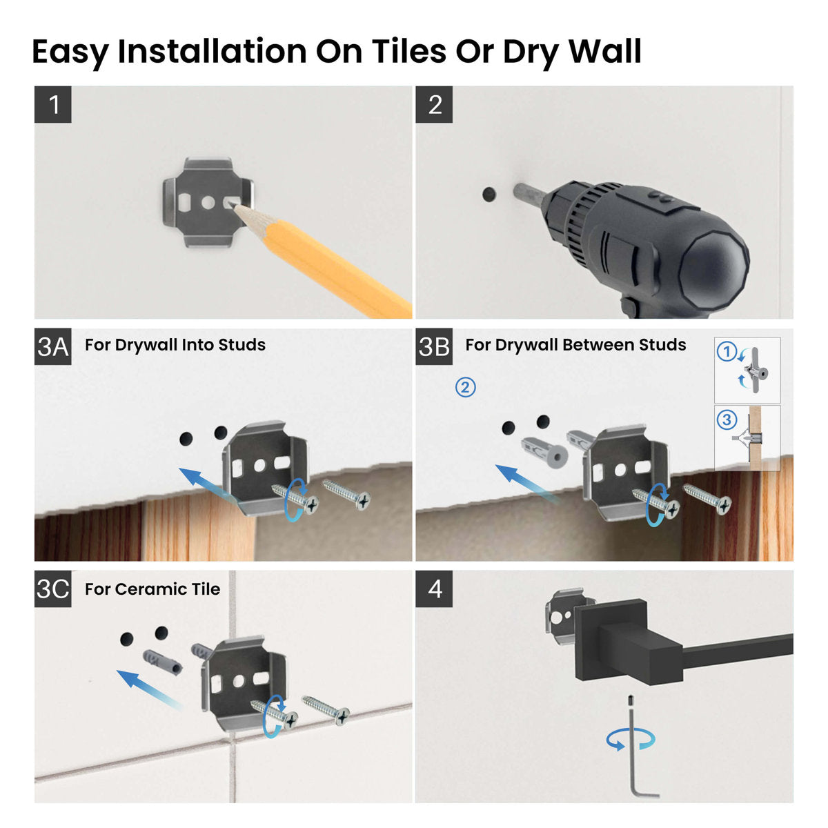 2 - Piece Bathroom Hardware Set C-KBA15-2BG-2