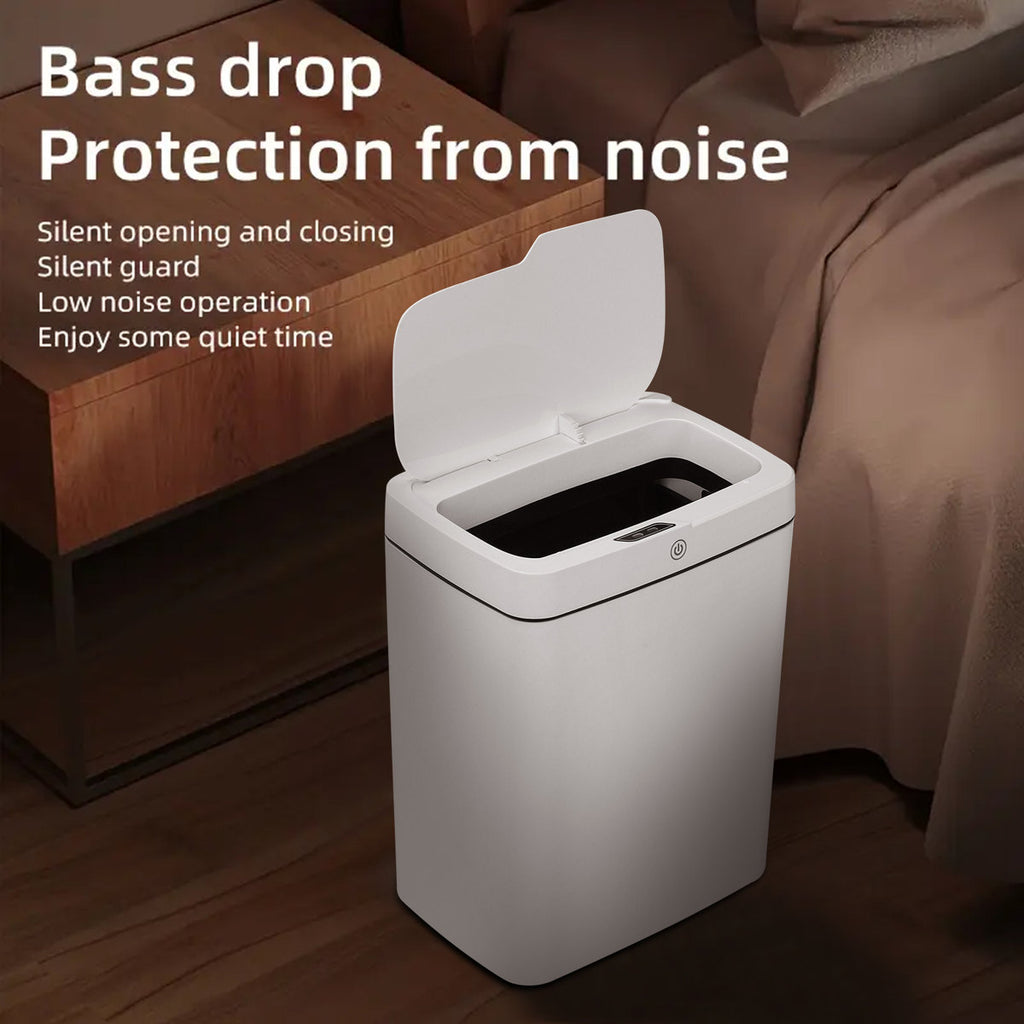 3-Mode 18L Motion Sensor Trash Can (Battery-Powered)