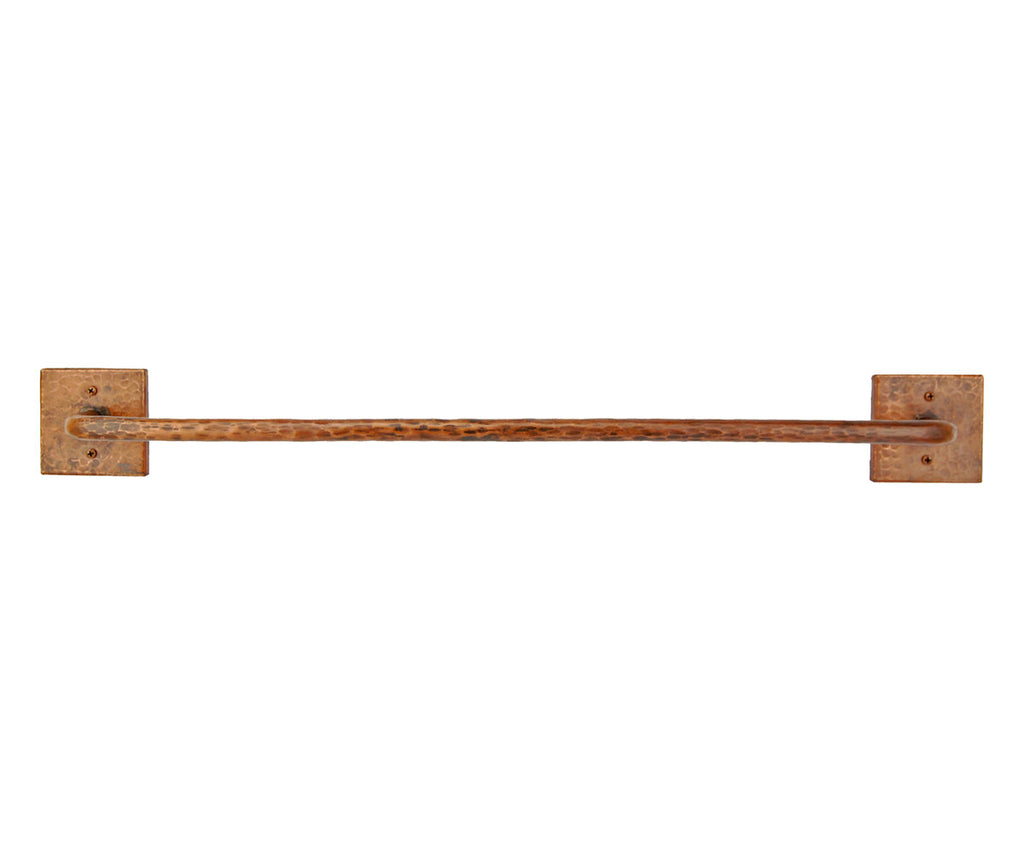 30" Hammered Copper Towel Bar TR30DB