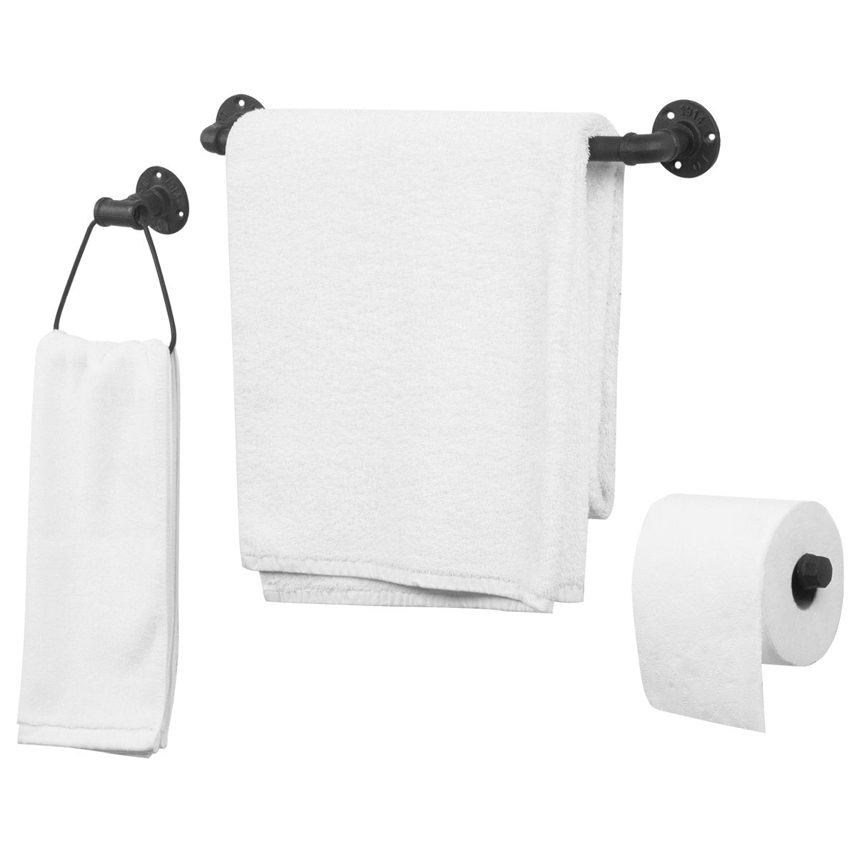 3 - Piece Bathroom Hardware Set BATH0284BLK