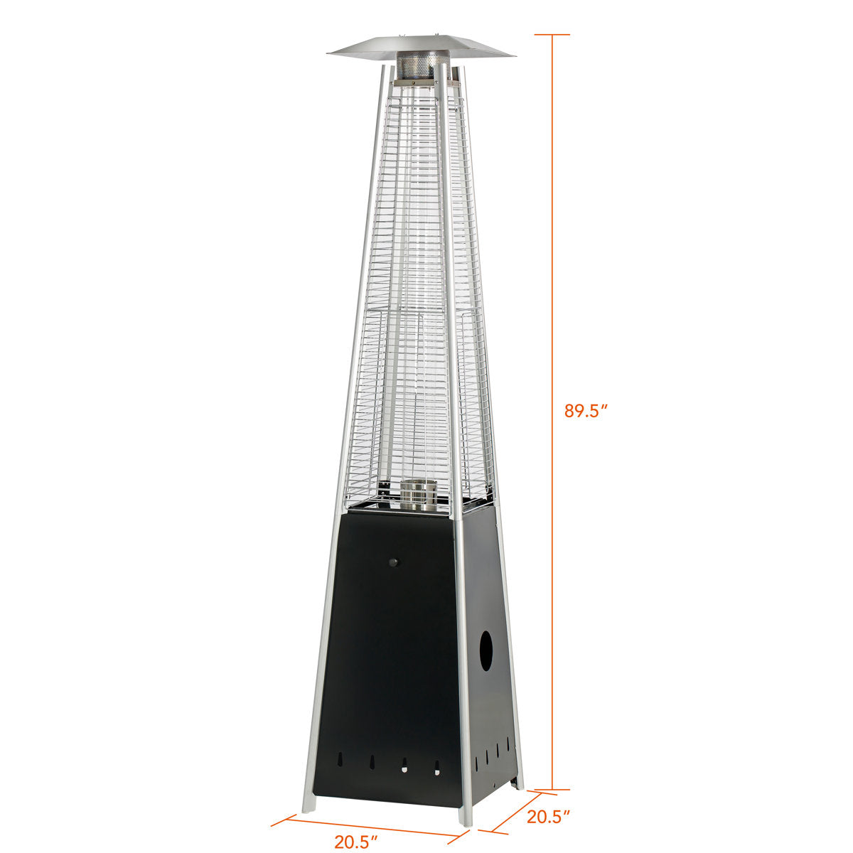 40000 Propane Standing Patio Heater