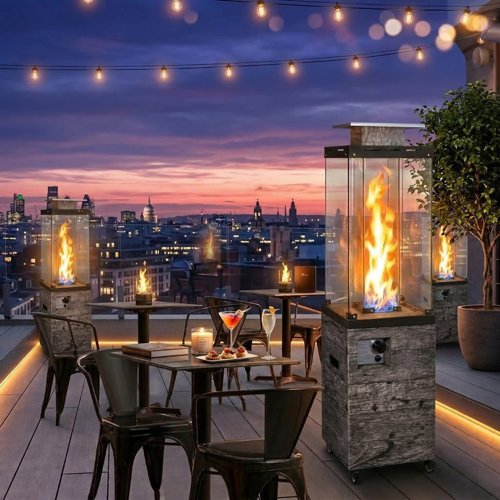 41000 Propane Standing Patio Heater