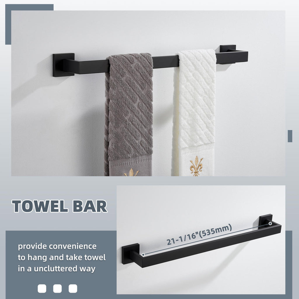 4 - Piece Bathroom Hardware Set GD003