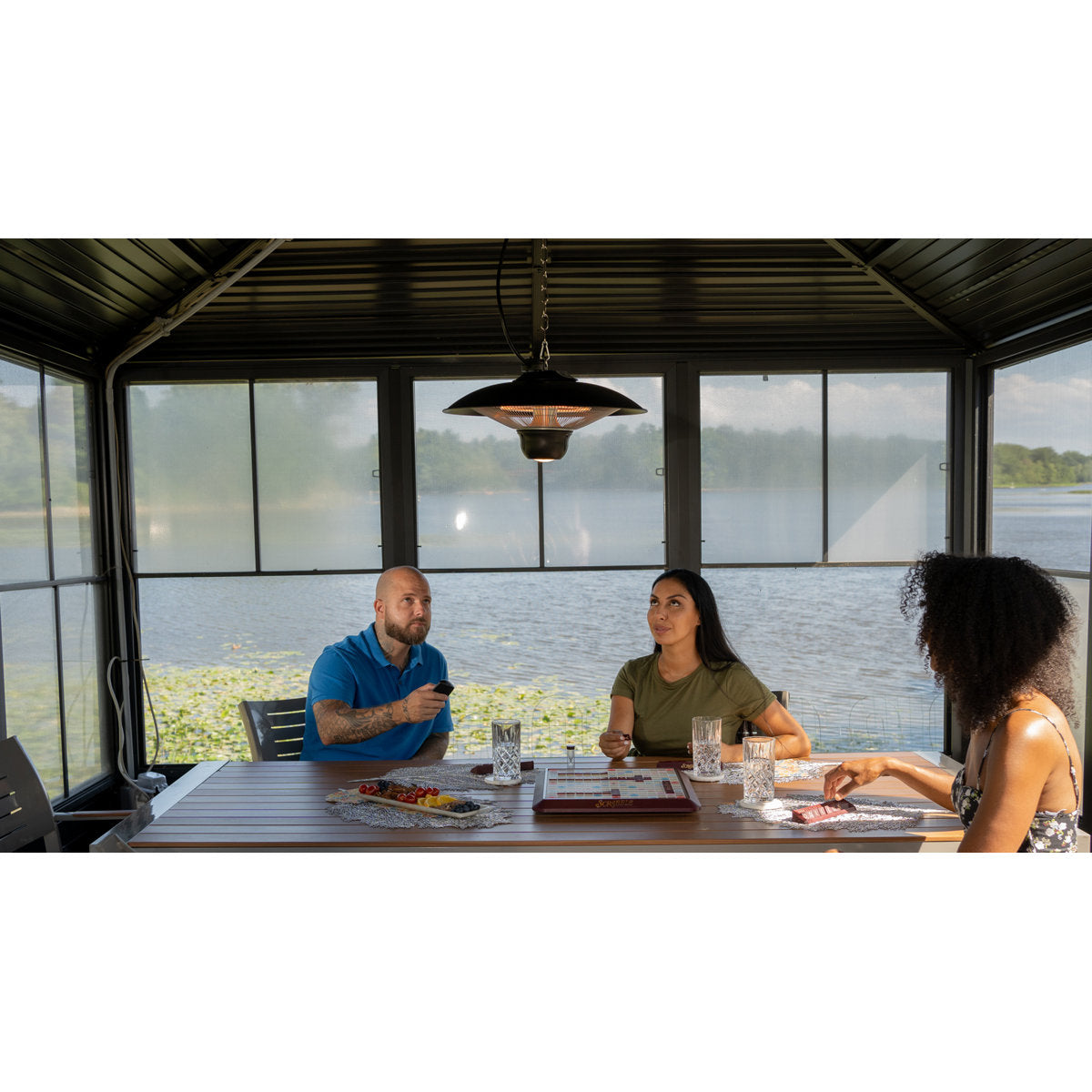 5100 Electric Hanging Patio Heater