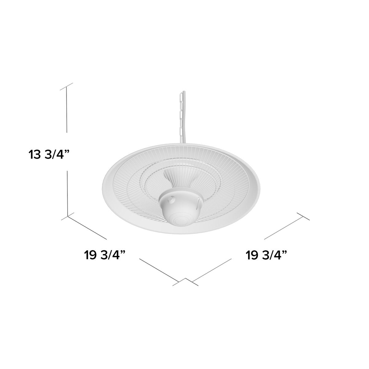 5100 Electric Hanging Patio Heater