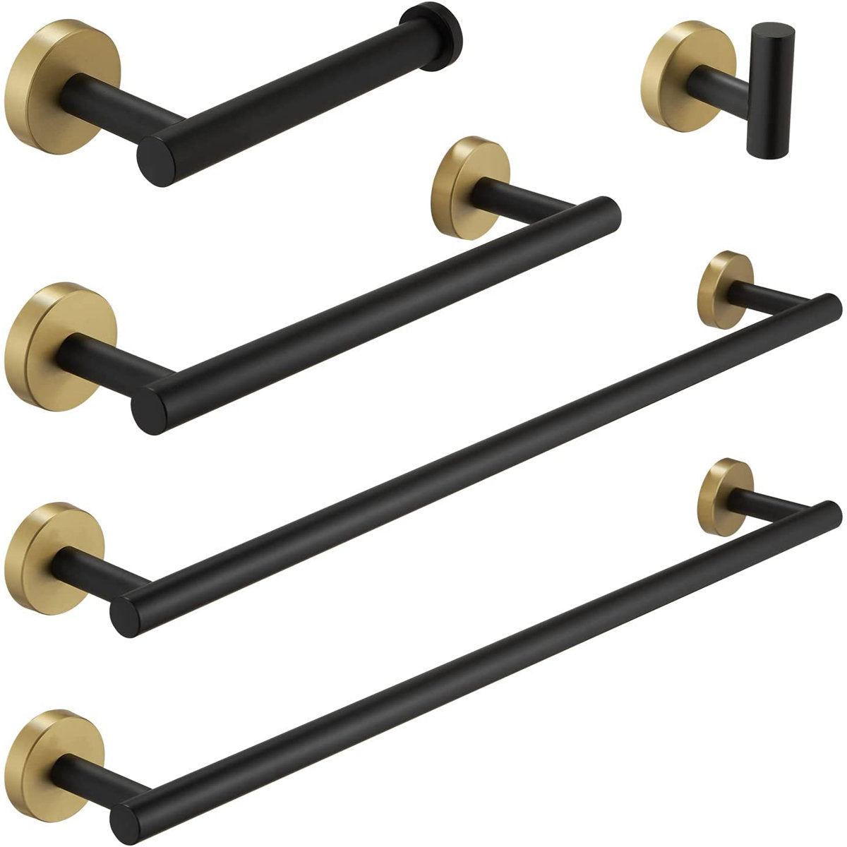 5 - Piece Bathroom Hardware Set FA-G222-5BNG