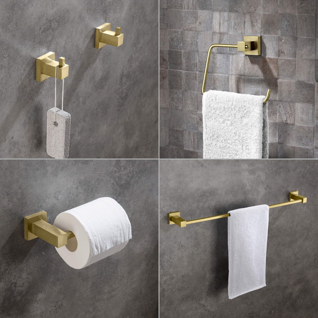 5 - Piece Bathroom Hardware Set C-KBA15-5BG-1