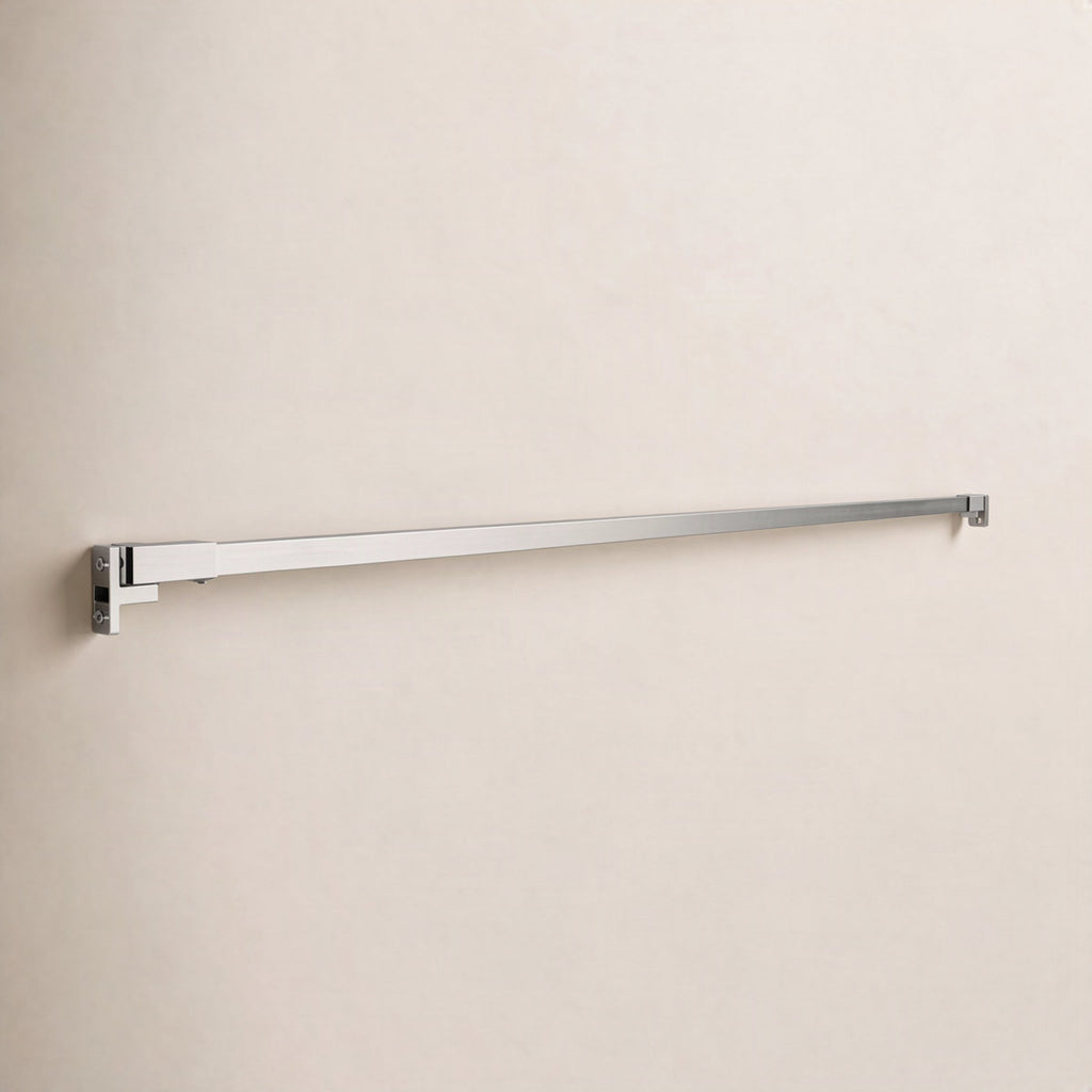 60" Straight Fixed Shower Curtain Rod