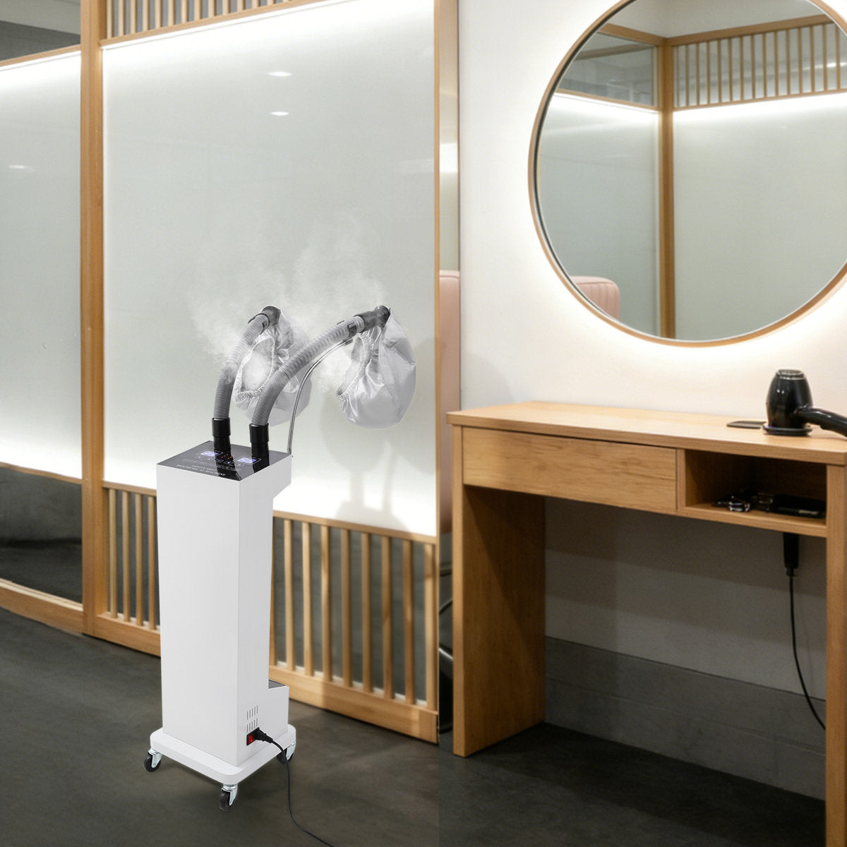 650W Professional Hair Steamer Machine With LED Control