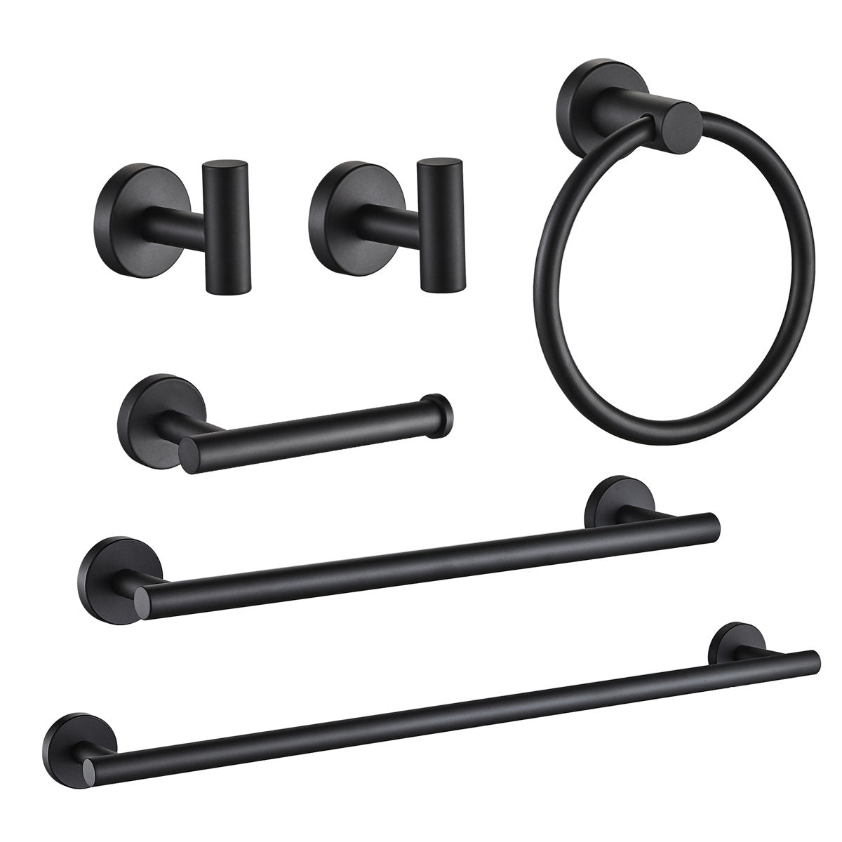 6 - Piece Bathroom Hardware Set WW0216B-6