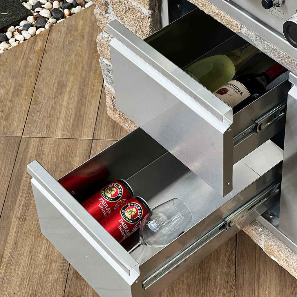 78¡å Pro Elite 5b Texas Cream Limestone Island Grill
