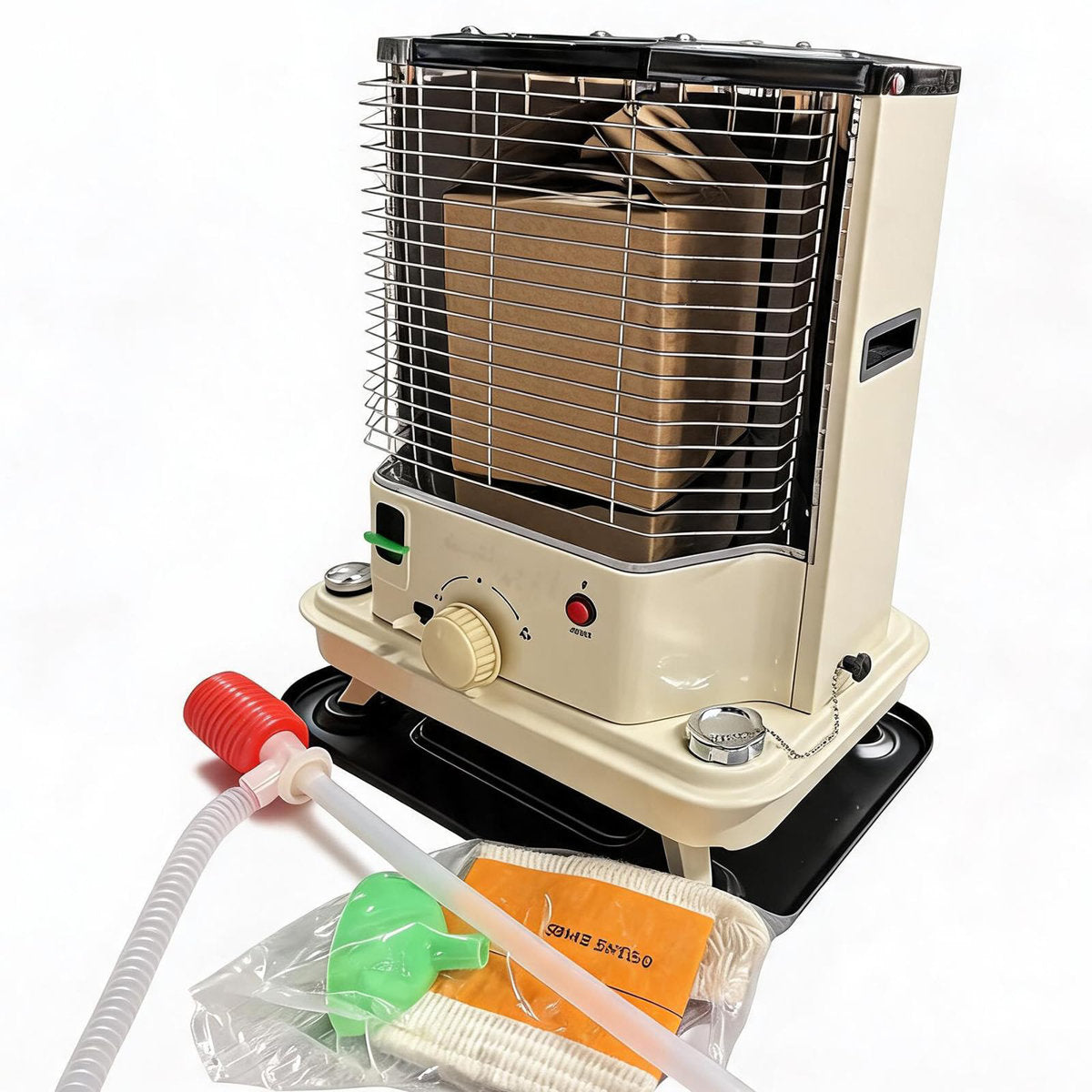 9000 BTU Portable Non?Electric Kerosene Space Heater, 360?Degree Surround Heat, for Power Outages, Garages, Tents, Ice?Fishing & Winter Emergency Use