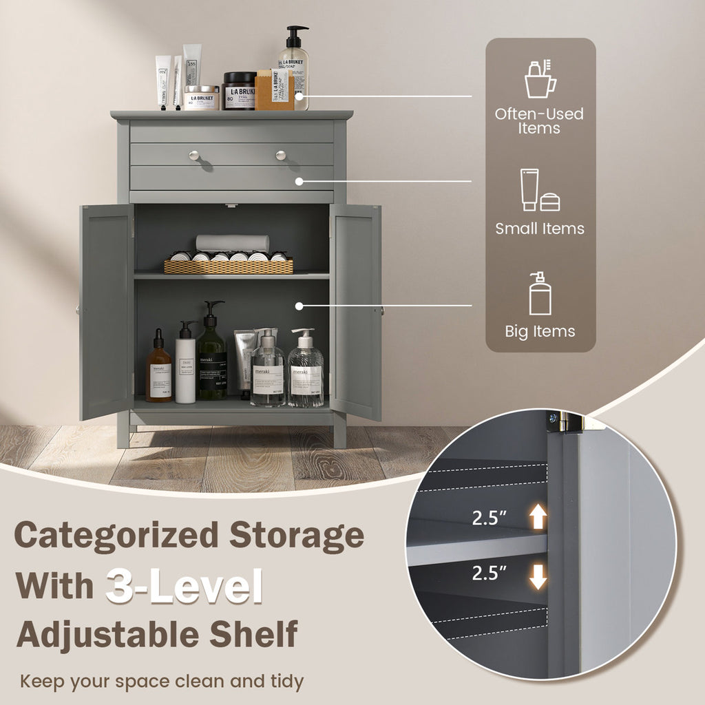 Agassi Freestanding Bathroom Cabinet