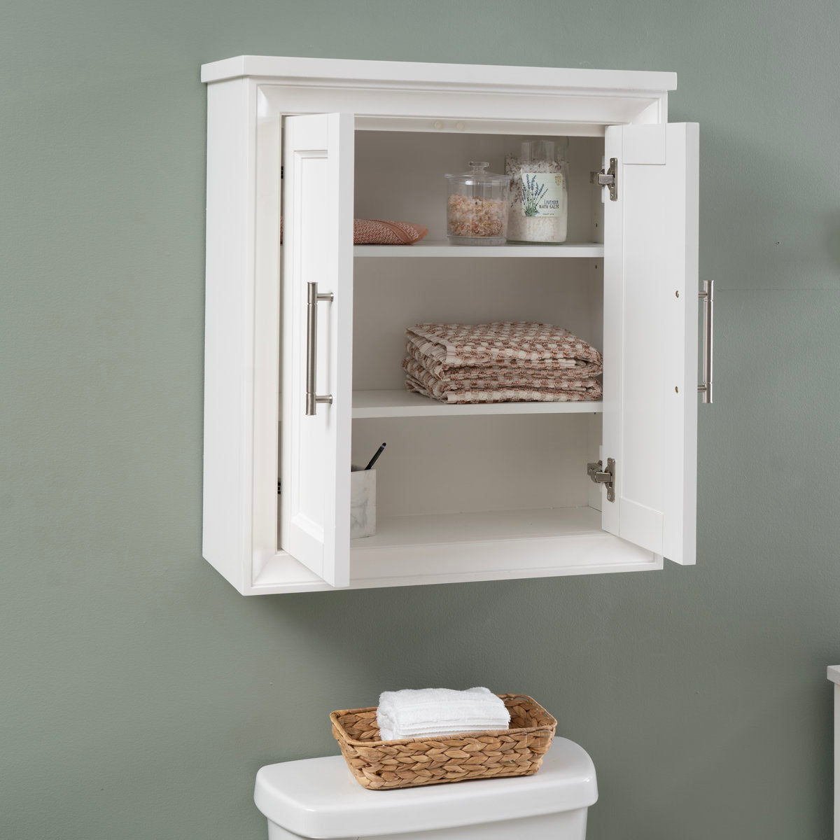 Anaheim 24 White Wall Cabinet