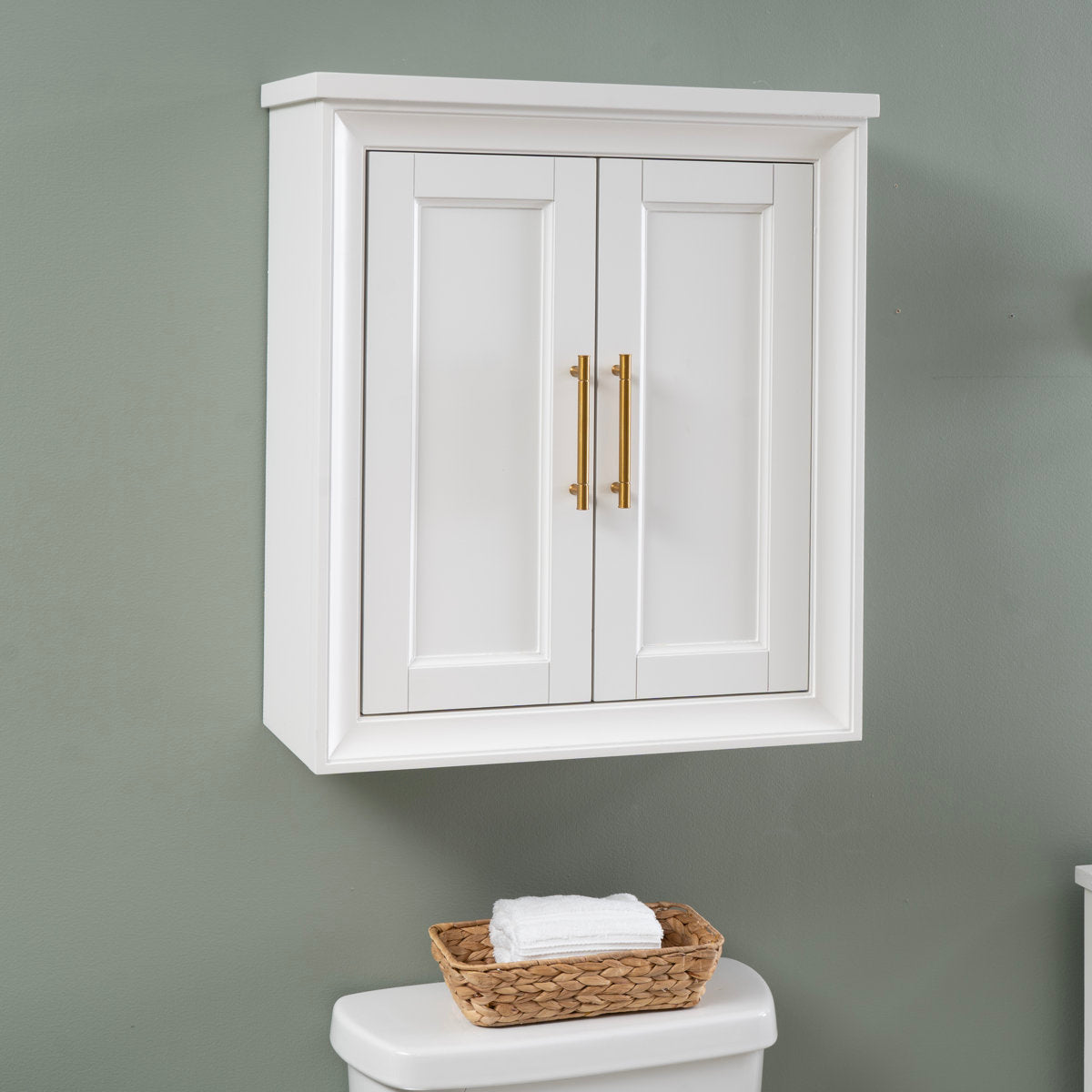 Anaheim 24 White Wall Cabinet