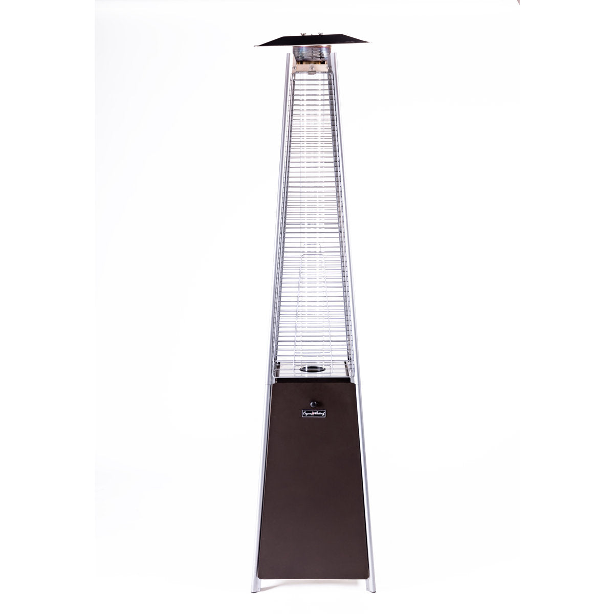 Apex Flame Outdoor Flame Heater, Mocha