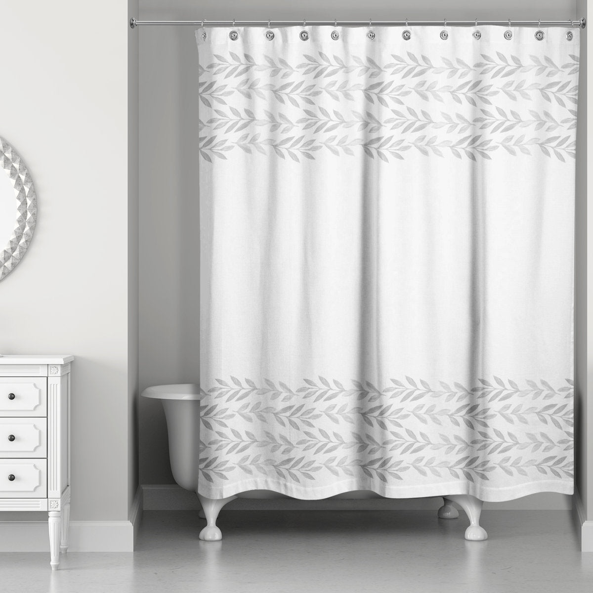 Arazeli Floral Shower Curtain