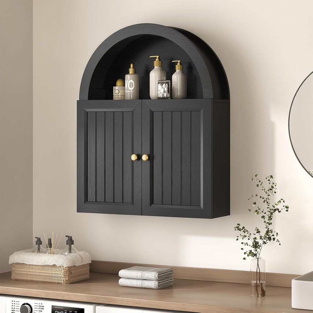 Arched Bathroom Wall Cabinet