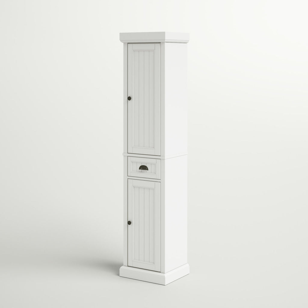 Arjae Freestanding Linen Cabinet