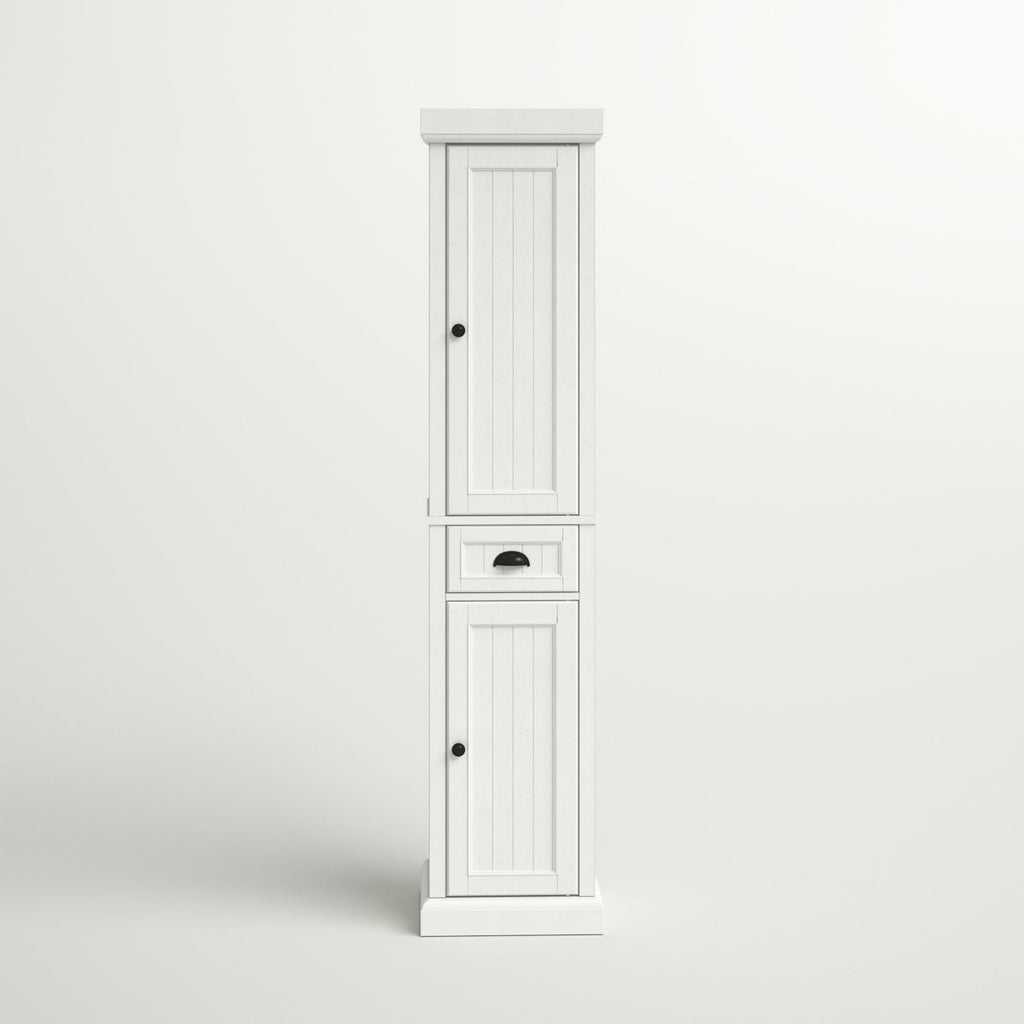 Arjae Freestanding Linen Cabinet