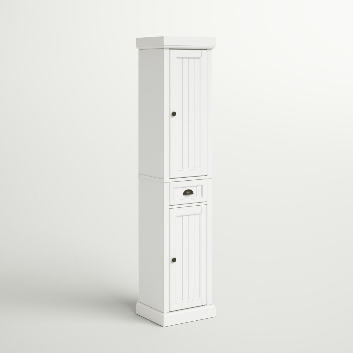 Arjae Freestanding Linen Cabinet