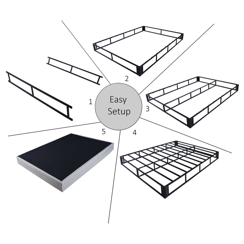 Aroon Metal Box Spring