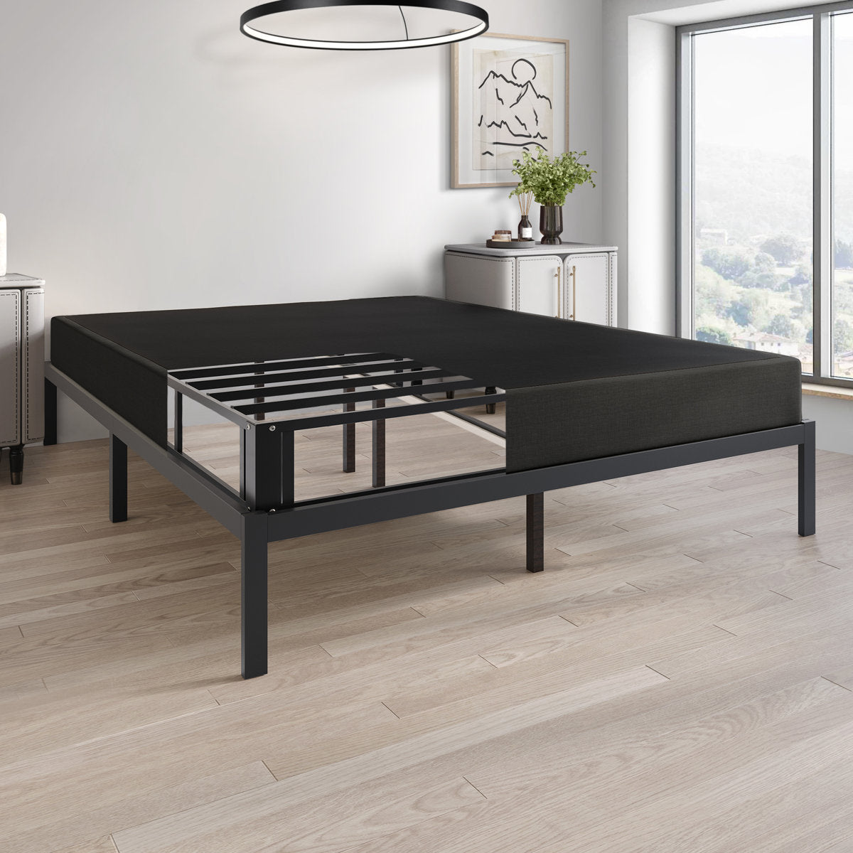 Aroon Metal Box Spring