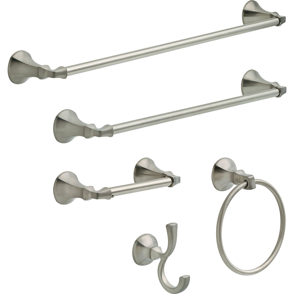 Ashlyn Wall Mount Round Closed Towel Ring Bath Hardware Accessory 76446-SS