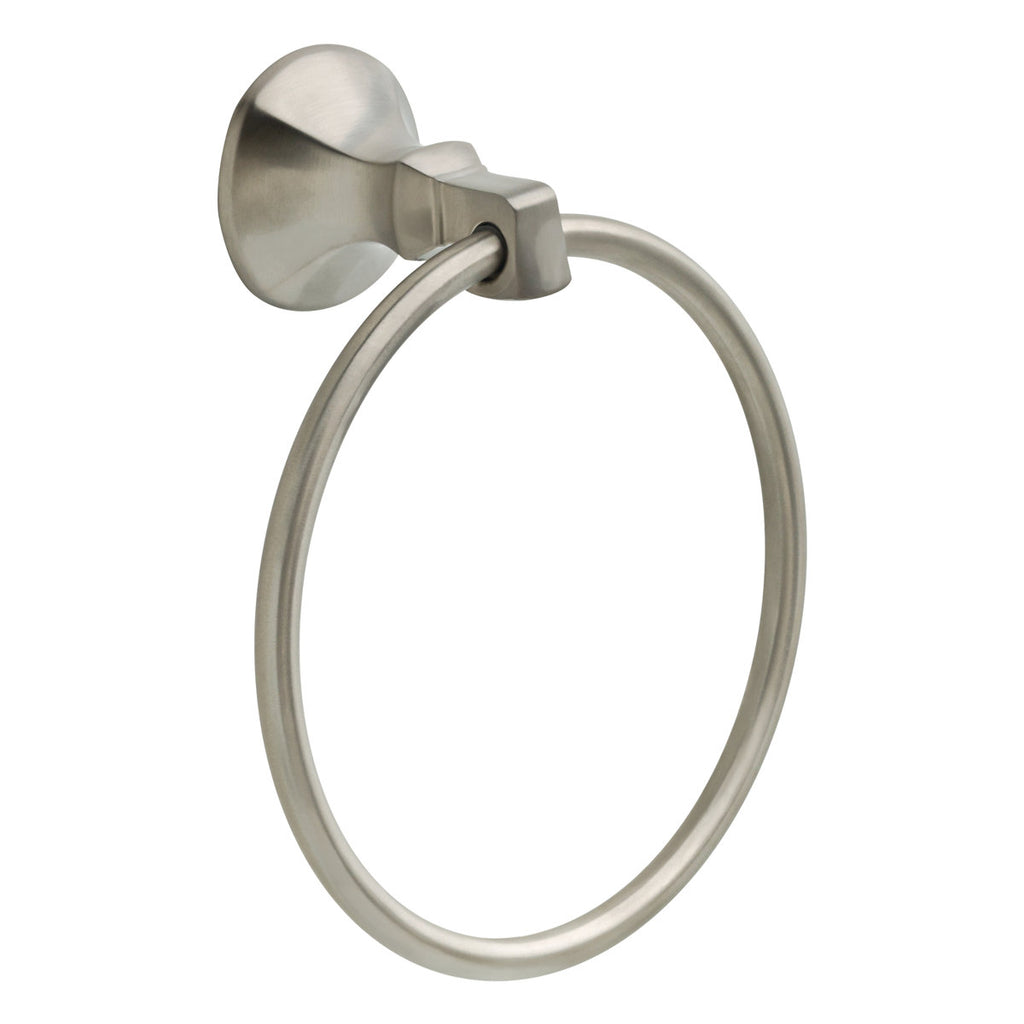 Ashlyn Wall Mount Round Closed Towel Ring Bath Hardware Accessory 76446-SS