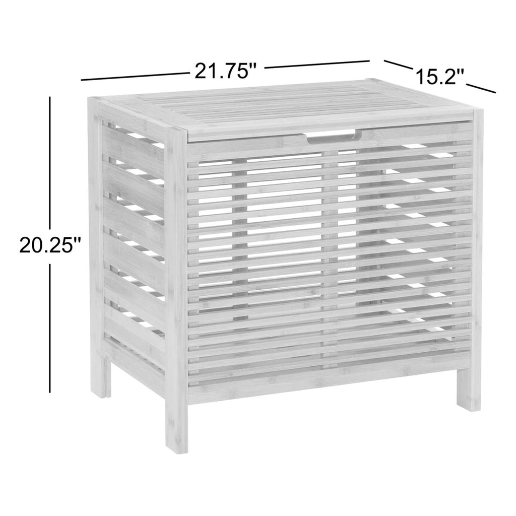 Ayden Solid Bamboo Wood Hamper