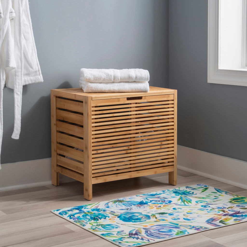 Ayden Solid Bamboo Wood Hamper