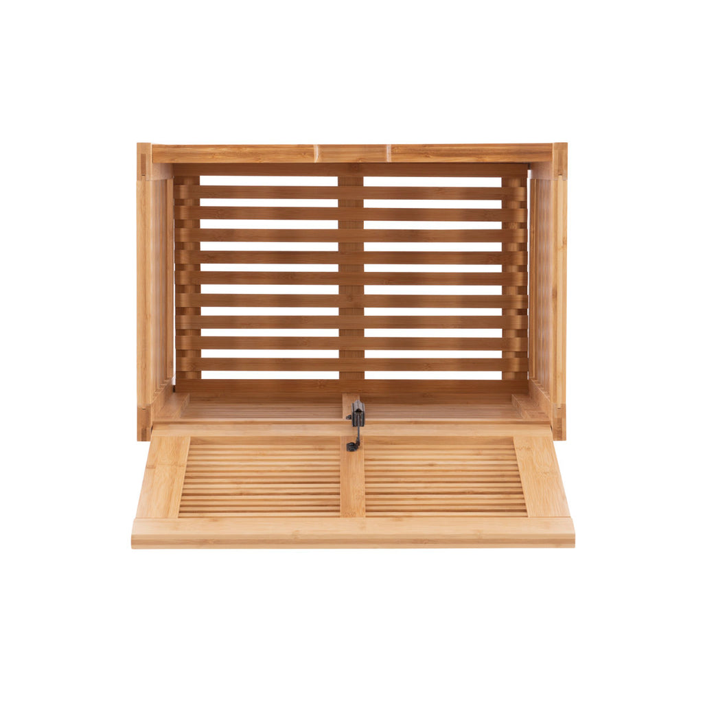 Ayden Solid Bamboo Wood Hamper