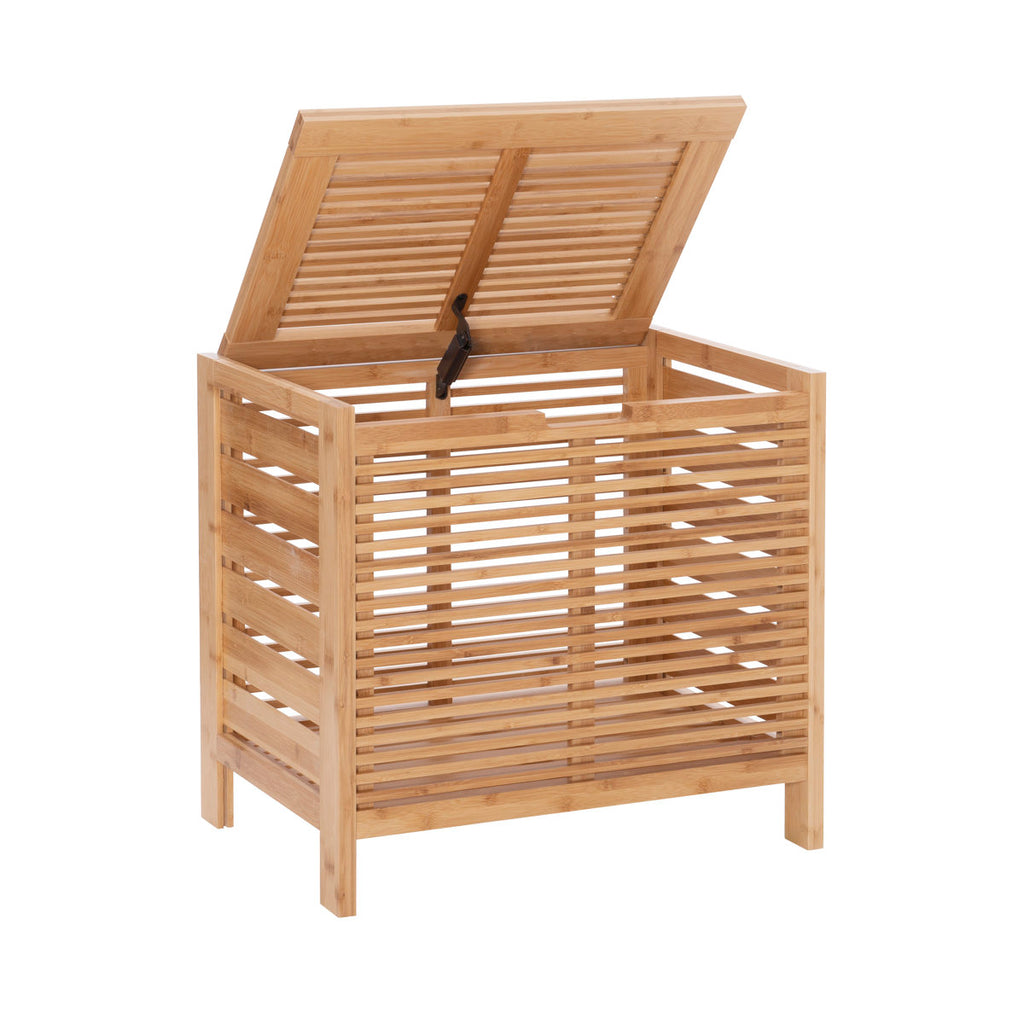 Ayden Solid Bamboo Wood Hamper