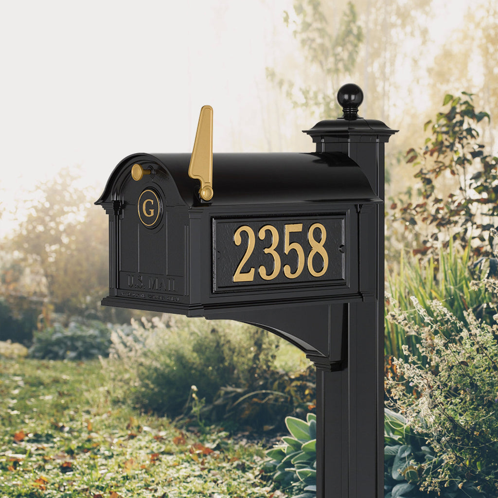Balmoral Post Mounted Mailbox