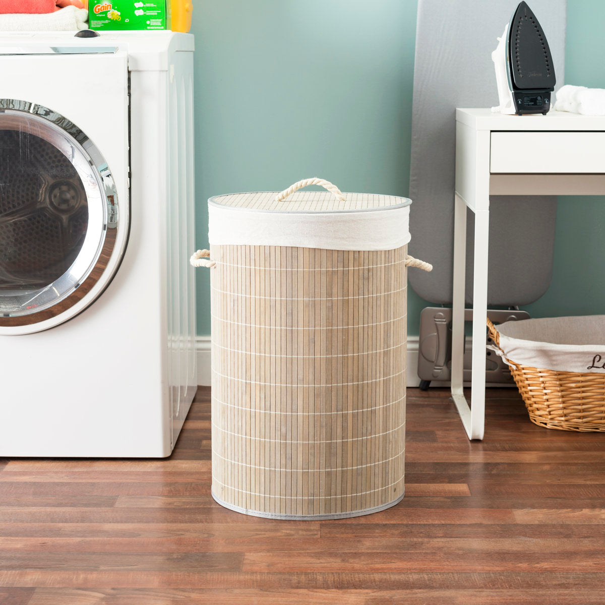 Bamboo Collapsable Hamper