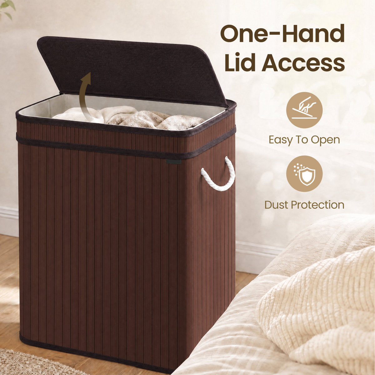 Bamboo Laundry Basket