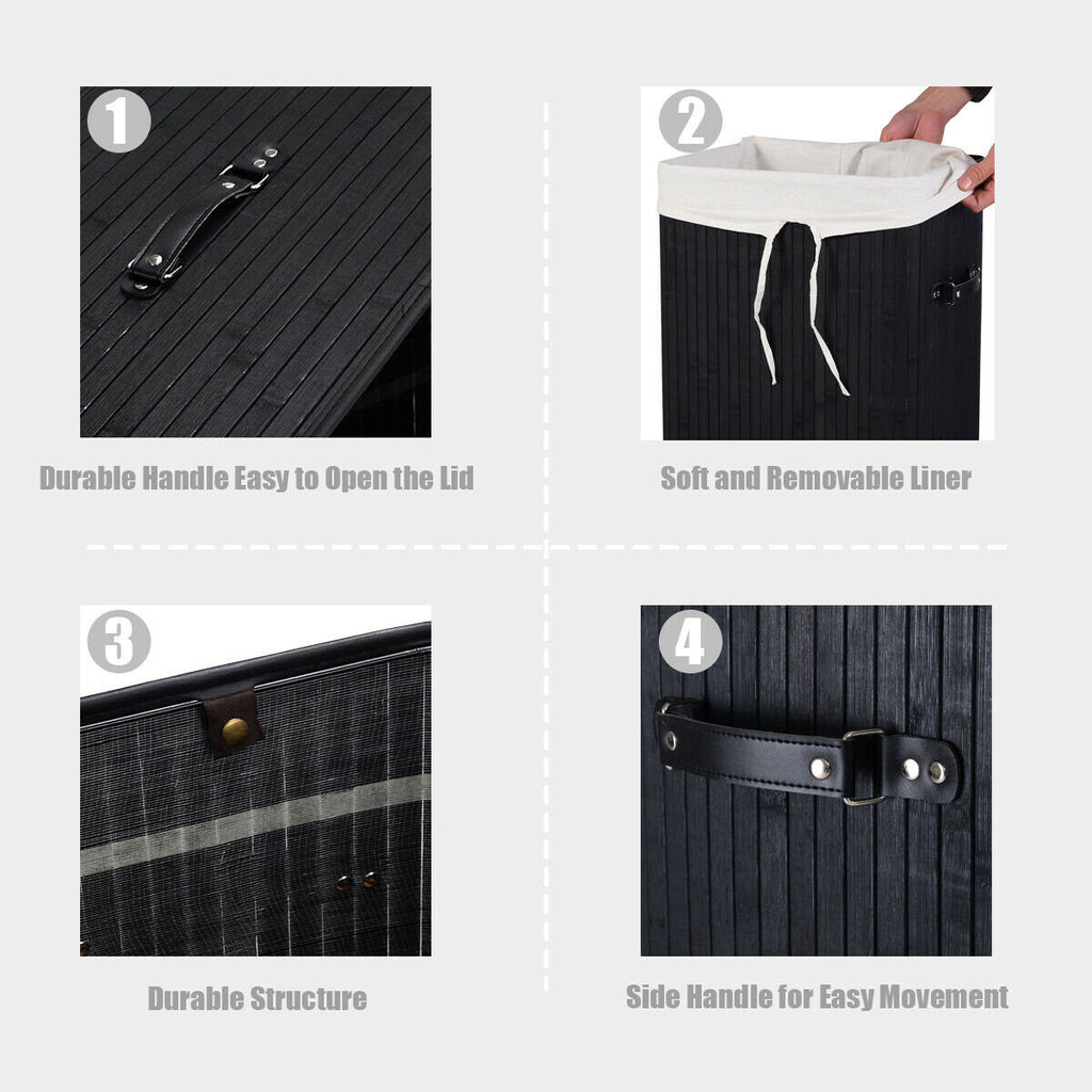 Bamboo Laundry Hamper