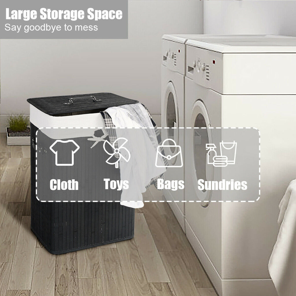 Bamboo Laundry Hamper