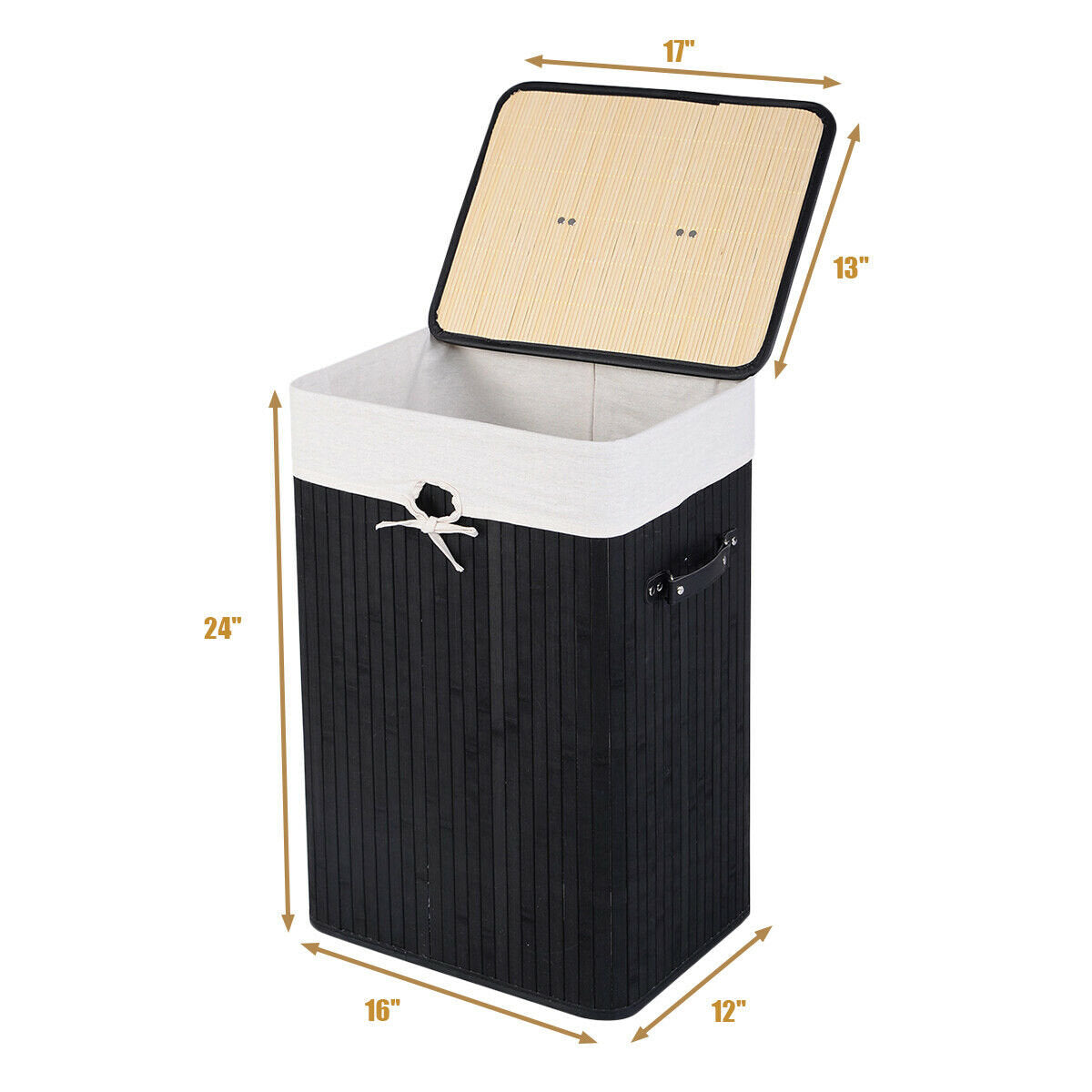 Bamboo Laundry Hamper
