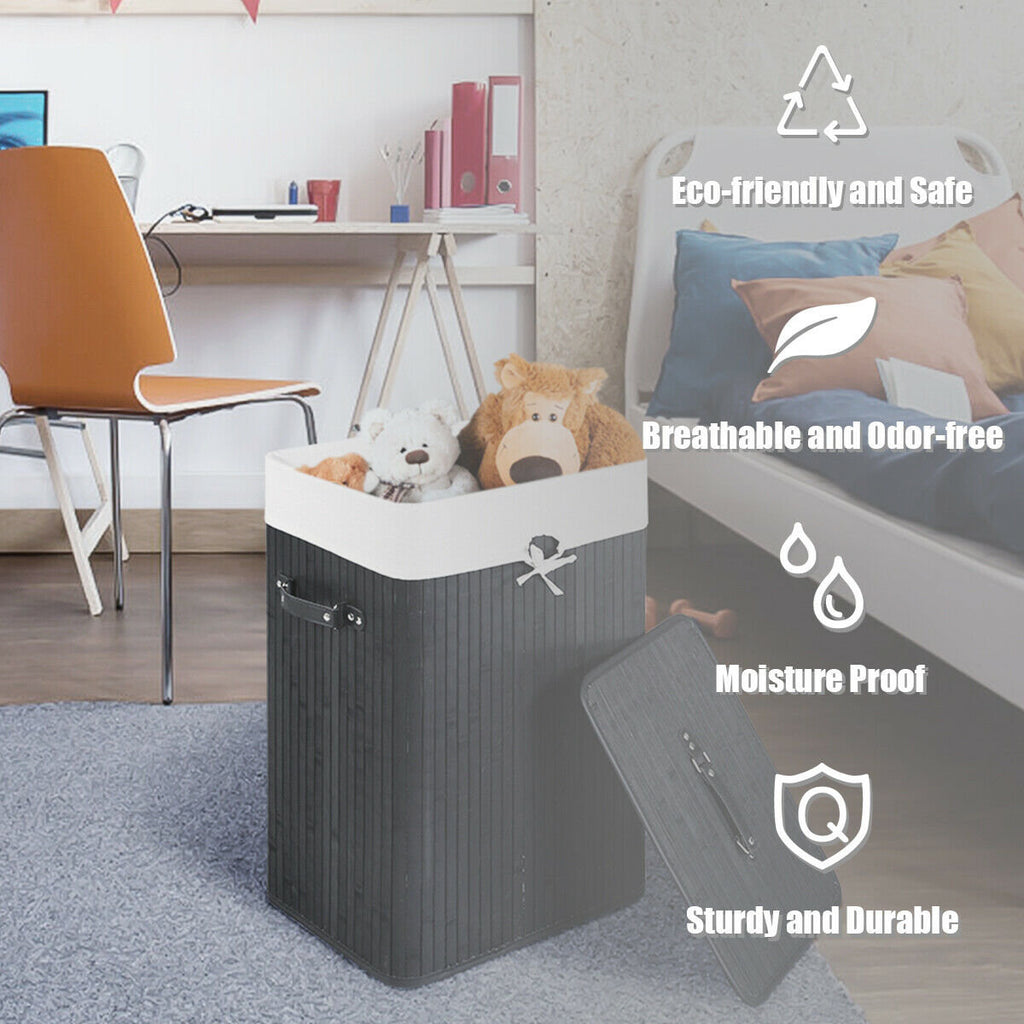 Bamboo Laundry Hamper